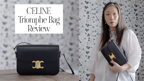 celine red medium triomphe bag|celine triomphe bag size comparison.